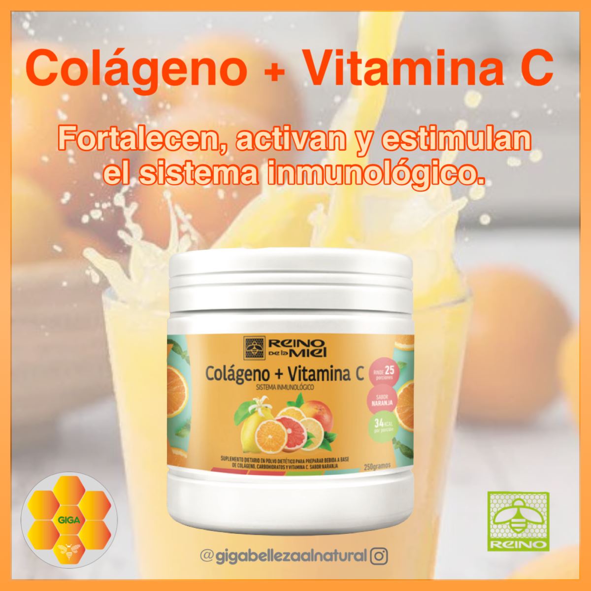 Colágeno hidrolizado + Vitamina C - InfoGuia Traslasierra - Colágeno hidrolizado + Vitamina C